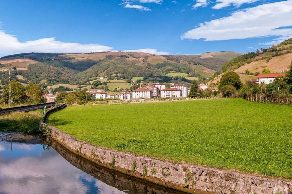 Magnifica Casa Con Jardin, Bbq E Hidromasaje Villa Leitza  Buitenkant foto