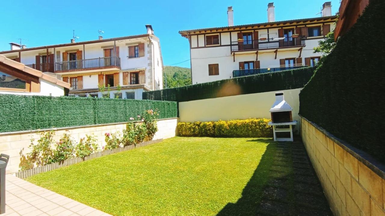 Magnifica Casa Con Jardin, Bbq E Hidromasaje Villa Leitza  Buitenkant foto